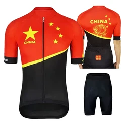 CCCP-Men's Soviet Union Cycling T-Shirts, Retro Mountain Bike Shirt, Summer Short Sportswear