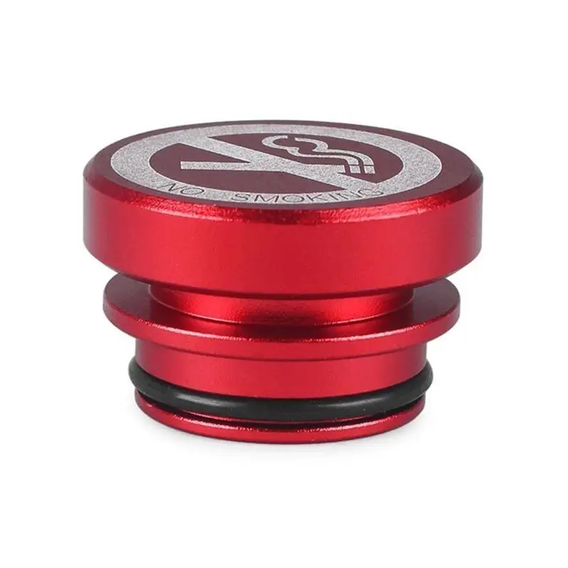 

31BC Aluminum Dustproof Plug Cigarette Plug Cover Billet Car Interior Accessories Universal Fits Auto Marine Boats