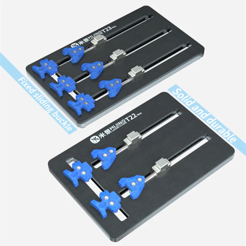 لوحة الأم MIJING T22 MAX T23 MAX ifix U3 إصلاح الهاتف تركيبات وحدة المعالجة المركزية العالمية PCB IC رقاقة لحام إعادة العمل المشبك