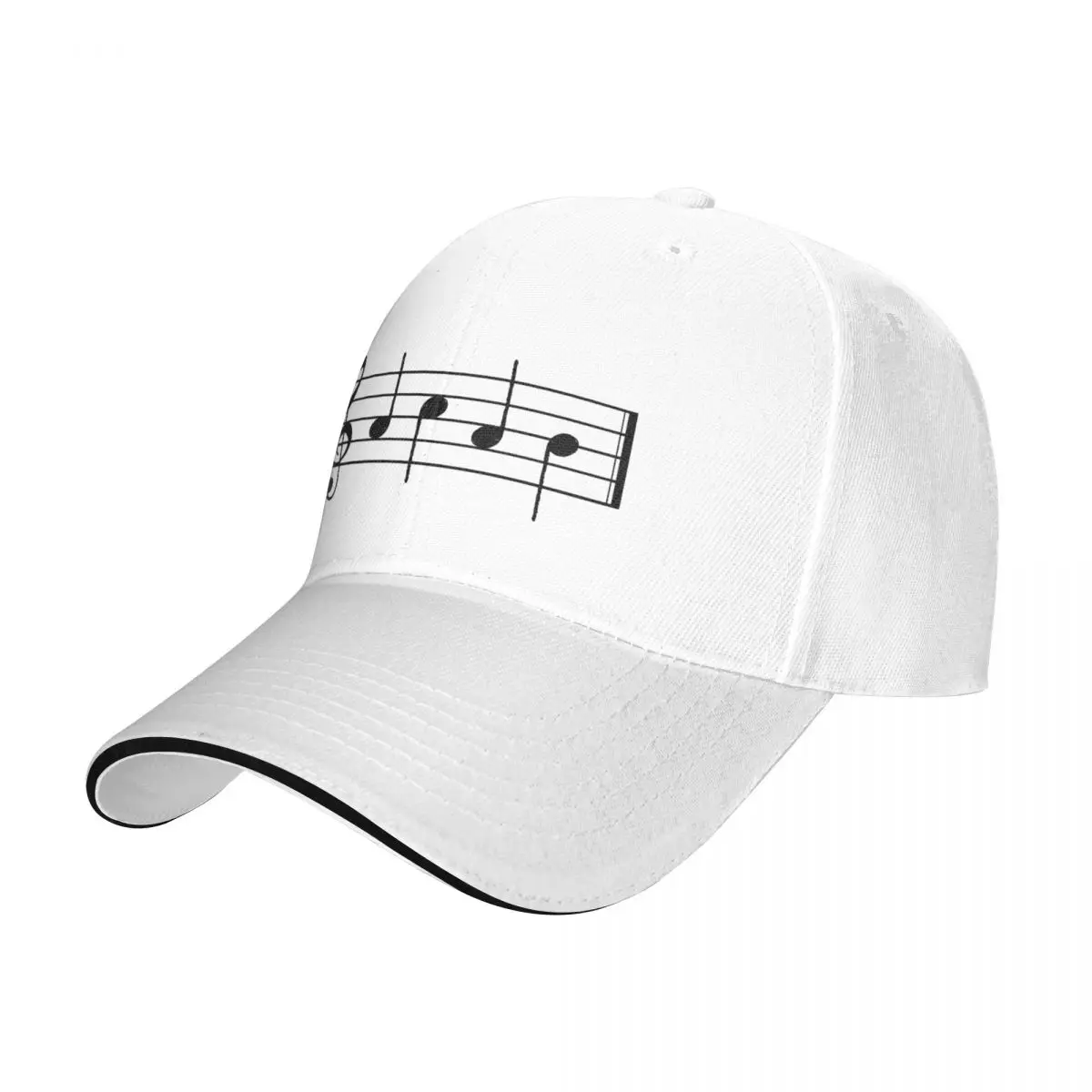 

ACAB In Musical Notes Baseball Cap Military Cap Man Custom Cap Beach Bag Mens Tennis Women's