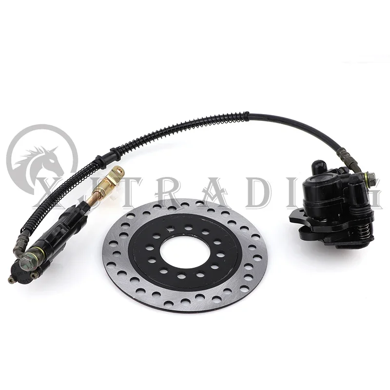 Rear Disc Brake System Caliper Pad For 50cc-125CC PIT PRO Chinese young bulls ATV four-wheel off-road vehicle with brake disc