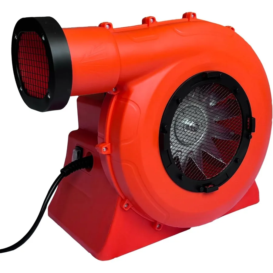 

1100Watt 1.5HP Powerful Air Blower for Large Inflatables Water Slides Jump Houses Castles and Holiday Decorations Portable Fan
