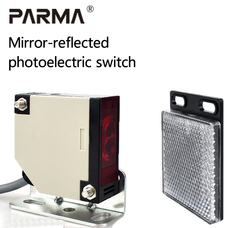 Reverse-diffuse reflection type photoelectric switch sensor and mirror reflection photoelectric switch sensor