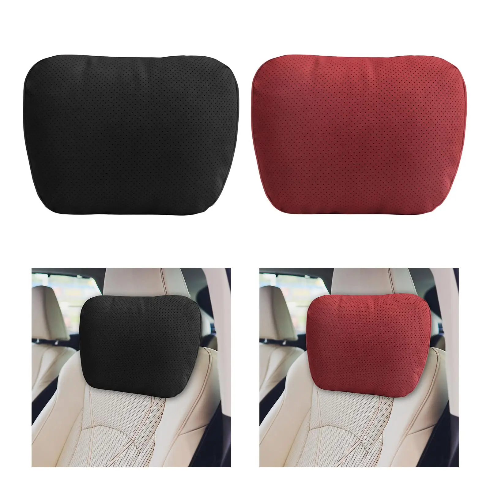 

Generic Car Headrest Car Neck Pillow Universal Easy Installation Driving Travel