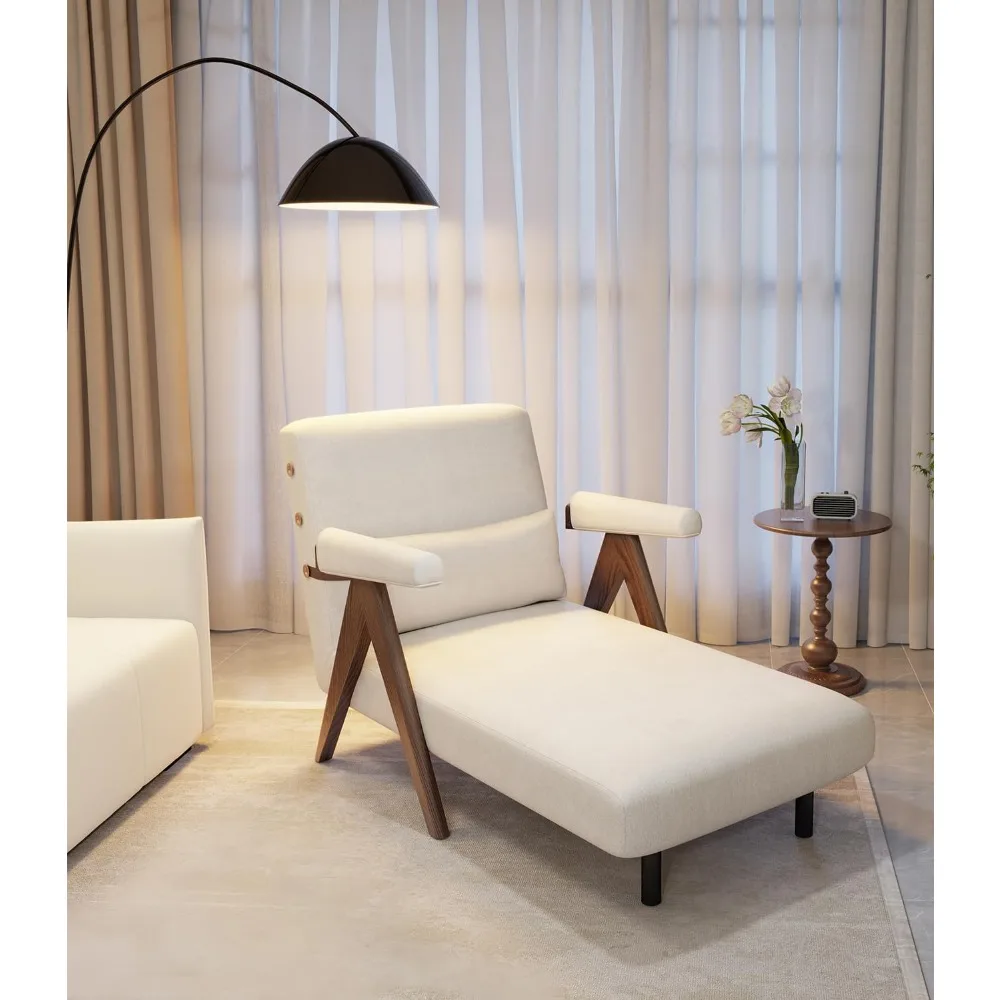 

28in w Residential Convertible Sofa Bed Chair| White Sleeper Chair for Reading |3 in 1 Sleeper Sofa Couch Bed | Adults | Living