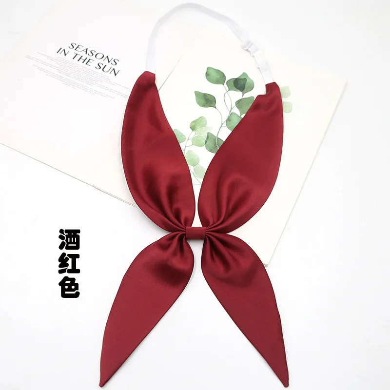 Women's JK uniform snapdragon knot imitation triangle scarf free sailor suit day tie bow tie all with fashionable bow scarf