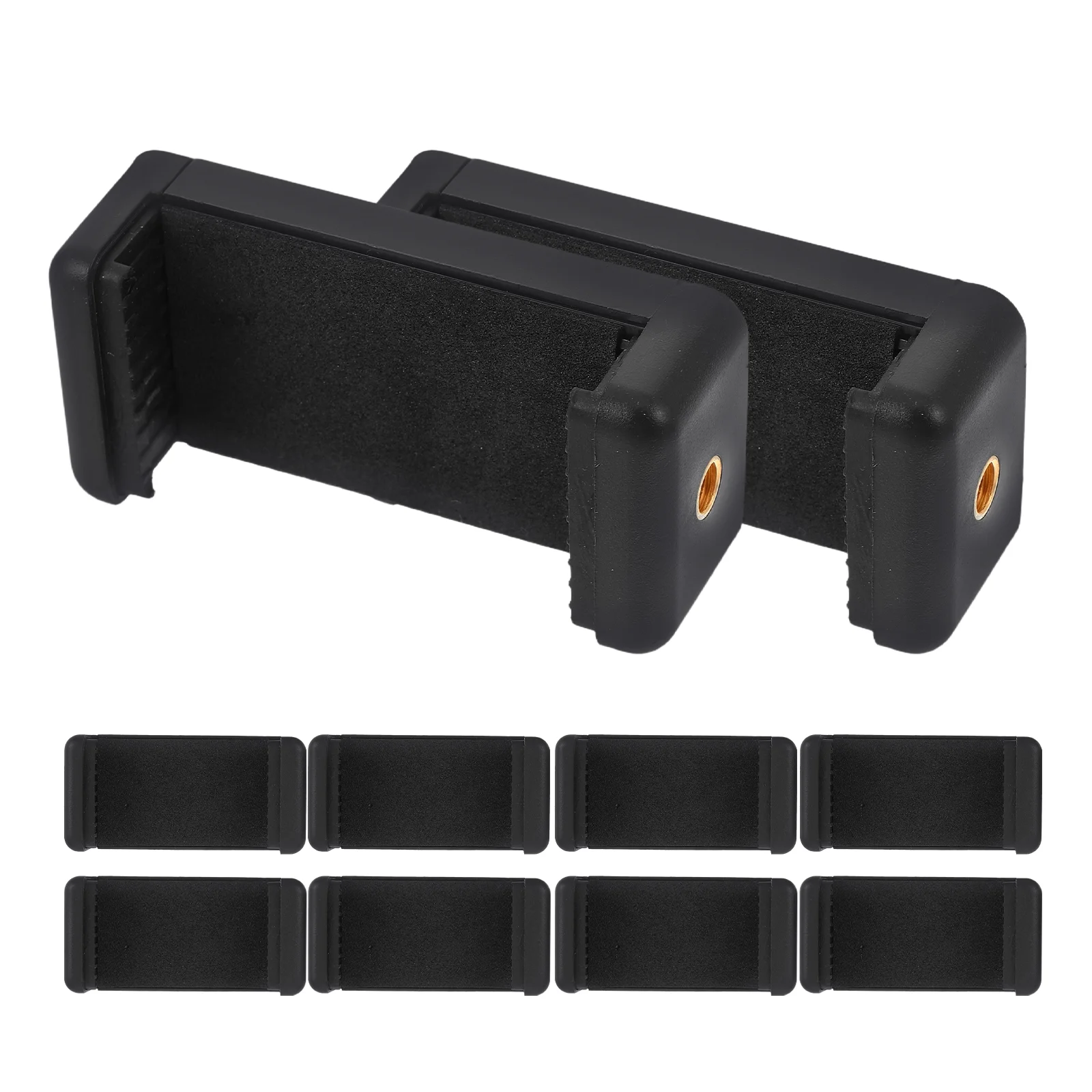 

10 Pcs Mobile Phone Clip Accessories Tripod Mount Adapter Bracket for Cell Travel