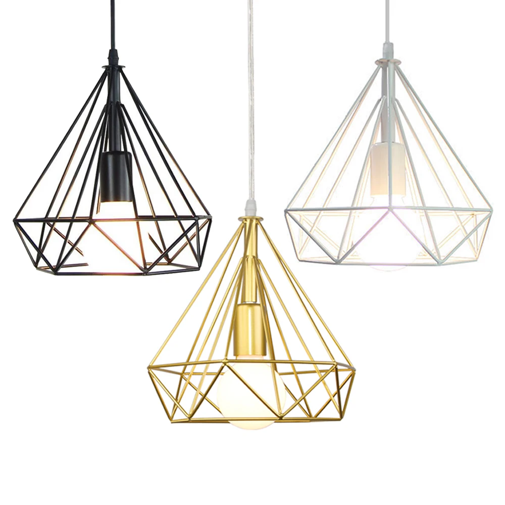 

Modern Pendant Light Vintage Retro Hanging Lamp Chandelier for Restaurant Cafe Dining Living Room Bathroom Kitchen Lighting