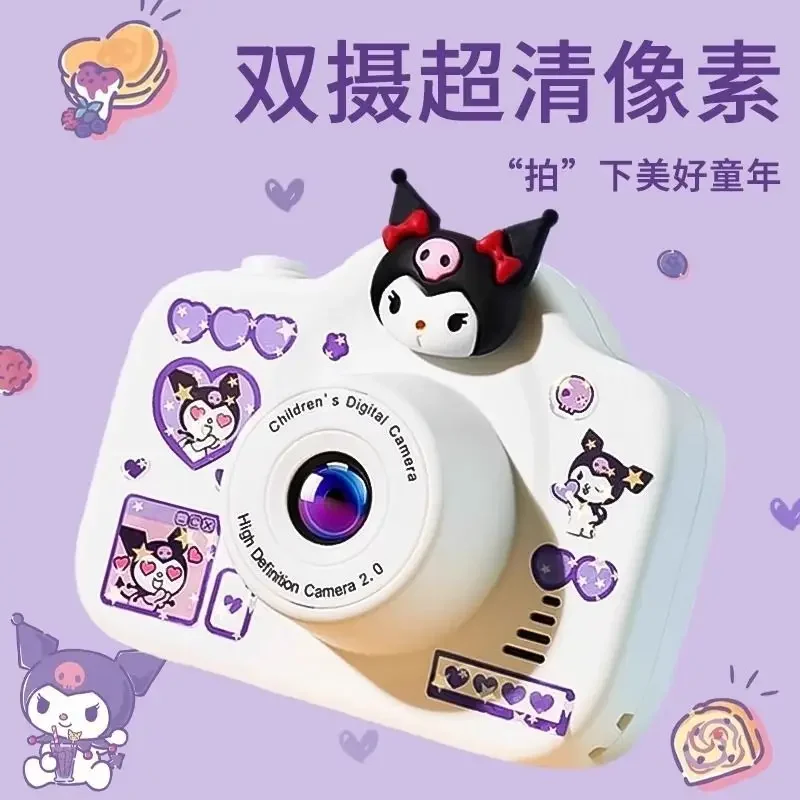 Милая детская камера Kuromi с героями мультфильмов, аниме «Hello Kitty Pochacco», фотопечать, видео высокой четкости, DV, студенческий подарок на день рождения