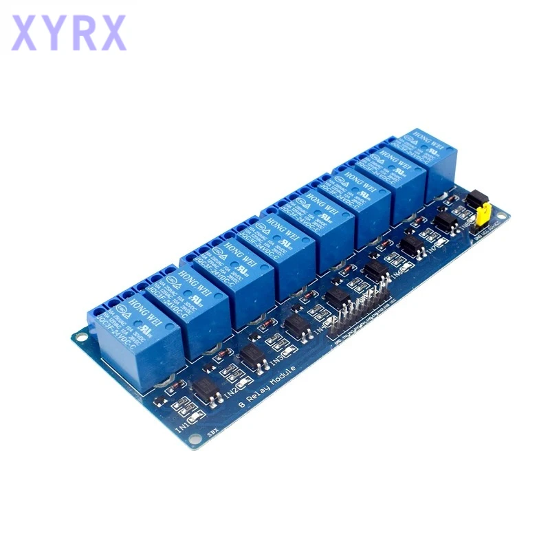 DC 5V 12V 24V 1 2 4 6 8 Channel Relay Module Board Shield with Optocoupler / High and Low Level Trigger for Arduino Raspberry