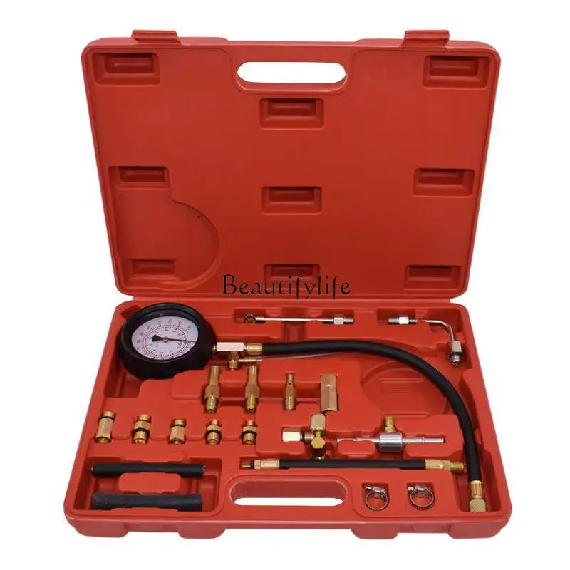 Oil pressure gauge, EFI fuel injection pressure gauge, auto repair, auto maintenance tool TU-114