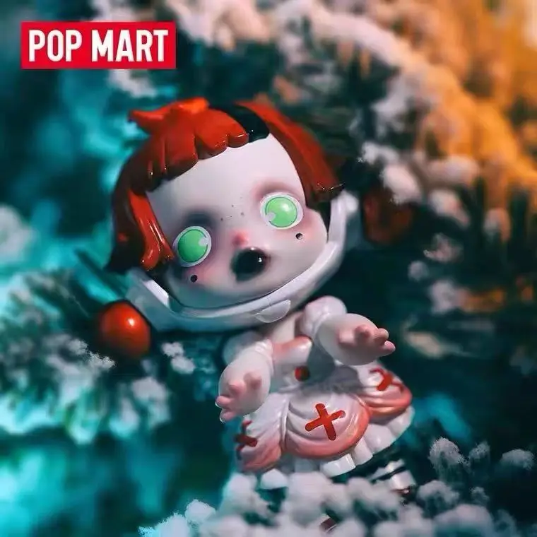 

POPMART SKULLPANDA Series WHITE MAID Figure Blind Box Toys Mystery Box Guess Bag Doll Anime Figure Desktop Ornaments Collection