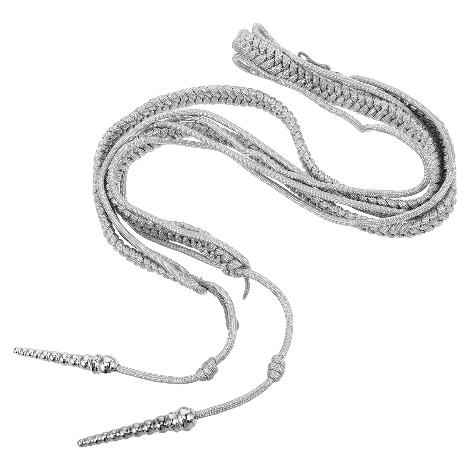 

Band Security Shoulder Straps Plastic Braided Aiguillette Epaulettes Women Sport Badge Tassel GreyReusable Traditional Hats