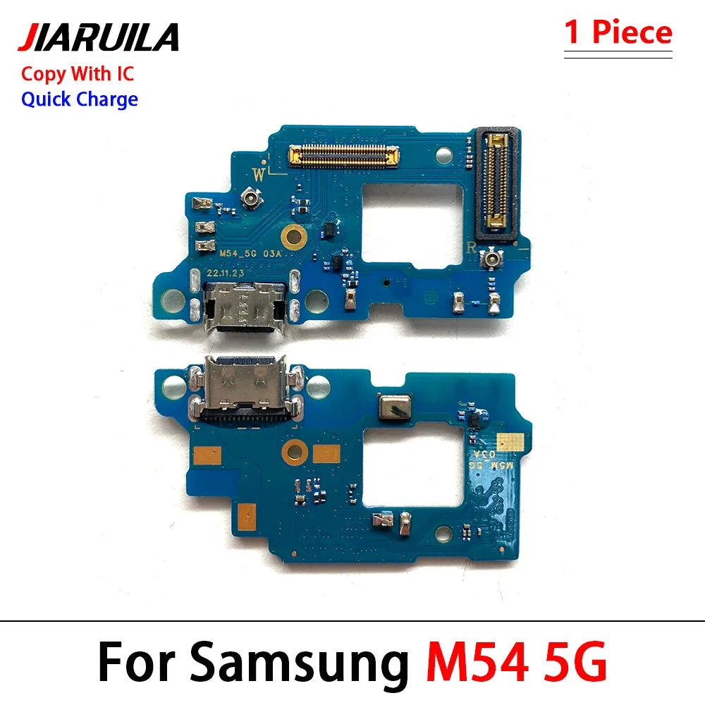 Dock USB Charger Board Port Connector Charging Flex Cable For Samsung M56 5G M566B M54 5G M55 5G M23 5G M52 M526 M35 5G M356B image 4