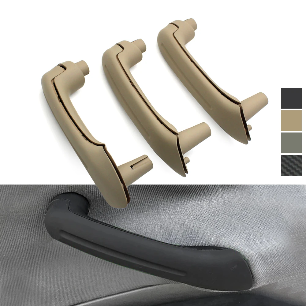 1pc interior do carro esquerda direita porta puxar alça grab capa painel de substituição para volkswagen vw bora golf 4 mk4 jetta 1999-2004