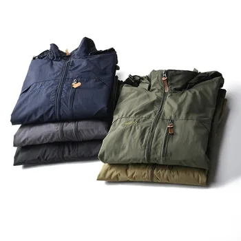 Windbreaker Men Tactical Jacket Waterproof Outdoor Hooded Coat Sports Military Field Climbing Thin Outwear Streetwear Coat 4