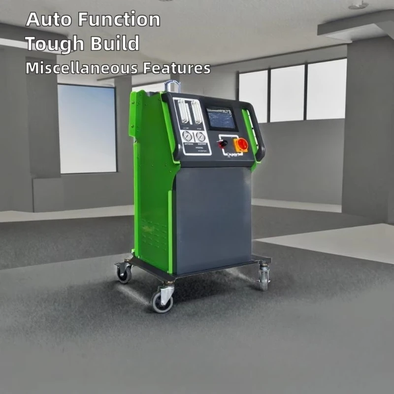 Iron Engine Block Cleaning Machine Lubrication System Flushing Car Cleaning Machine