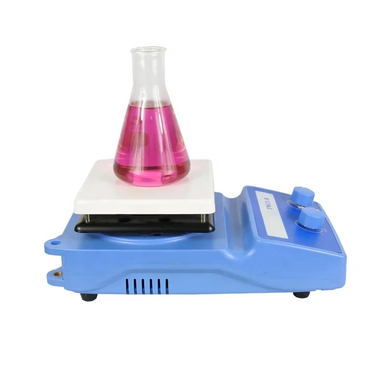 Agitador magnético de placa caliente de laboratorio multicalentador Popular