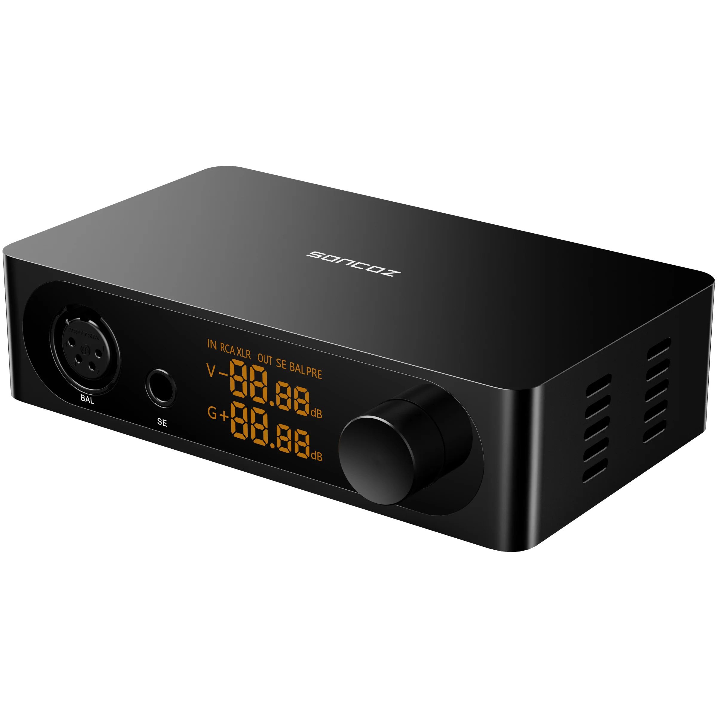 SONCOZ QXA1 Desktop Headphone Amplifier Preamp Integrated Portable Desktop Small Tail Full Balanced HiFi Audiophile AMP