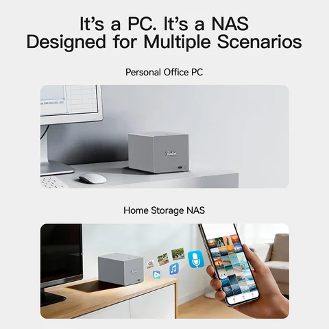 Beelink ME Mini/Pro NAS - Компактный мини-ПК для хранения данных — детальный вид товара