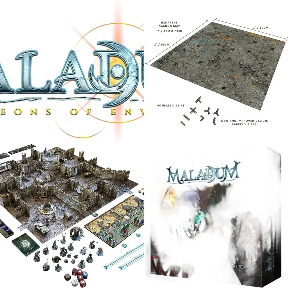 

Тайнизные подземелья Enveron: Фэнтезийная приключенческая игра Solo или Co-op с Terrain