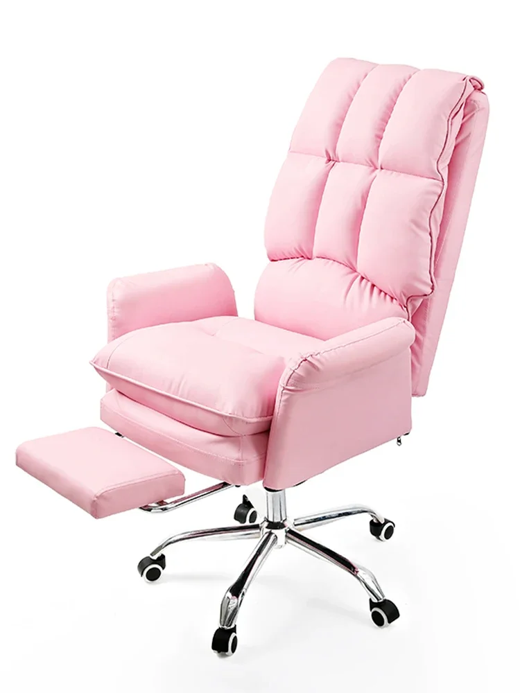 2024 New gaming chair pink office computer chair