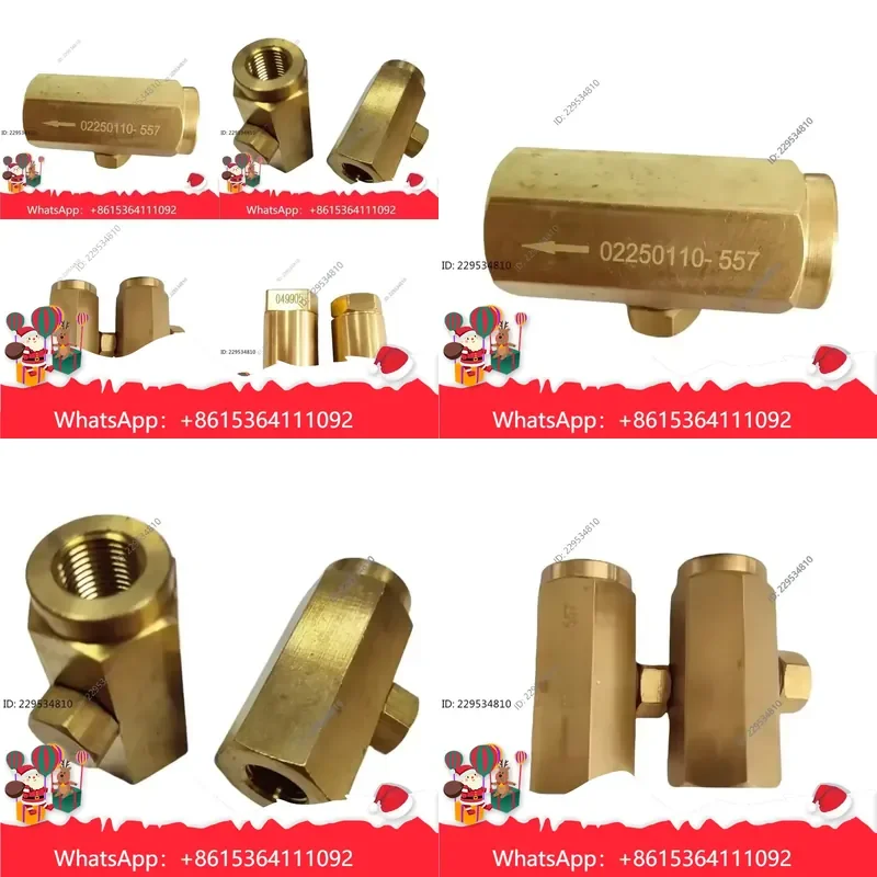 Widely Applied，Cost For Air Compressor Check Valve 02250110-557 049905 02250115-272 Shuttle Valve 1 Piece effective，1pc