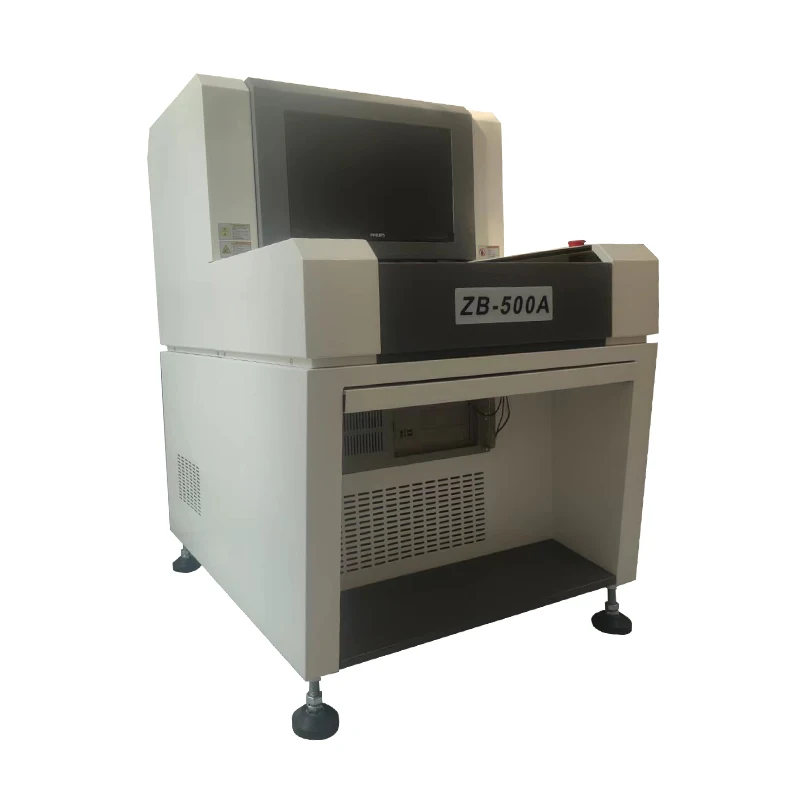 เครื่องตรวจจับออปติคอลแบบอัตโนมัติอุปกรณ์ตรวจจับแพทช์ PCB เครื่องตรวจจับออปติคอลแบบ ZB-500A