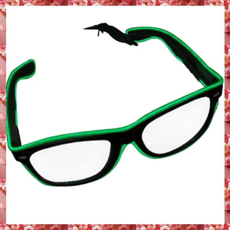 نظارات وامضة للحفلات النيون دعائم للجو لزيادة جو الحفلات