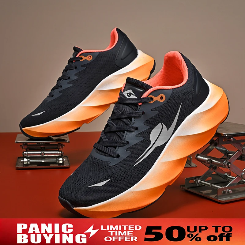 

PARZIVAL Men Sneakers Summer Mesh Jogging Shoes Light Comfortable Casual Breathable Tennis Shoes Running Shoes Tenis Masculino