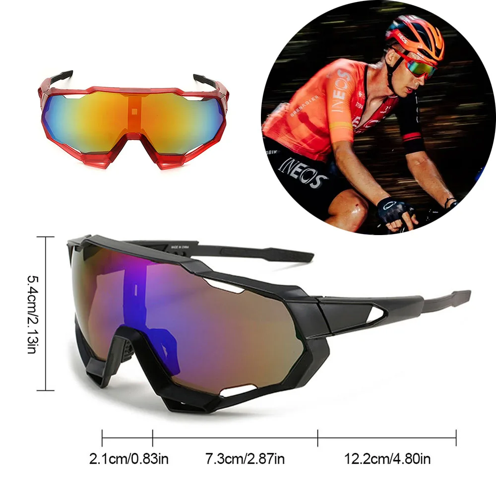

Cycling Glasses Outdoor Sports Colorful Windproof Sunglasses UV Protection Bike Goggles Sport Eyewear Outdoor Sunglasses