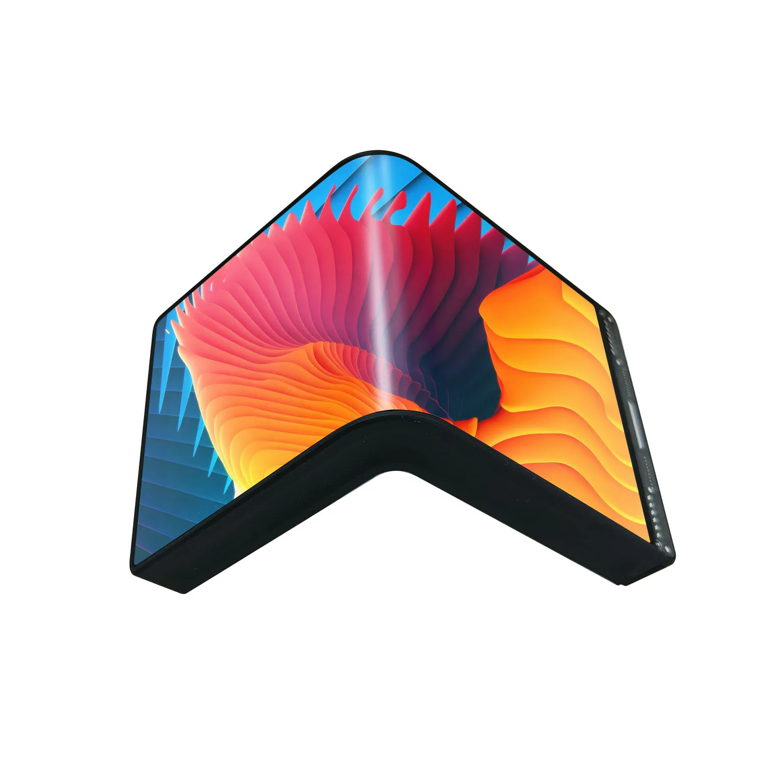 6.5 Inch Flexible Display 360 Water Cooled Curved Screen Chassis Monitoring Secondary Monitor 3D Video 2k Bendable