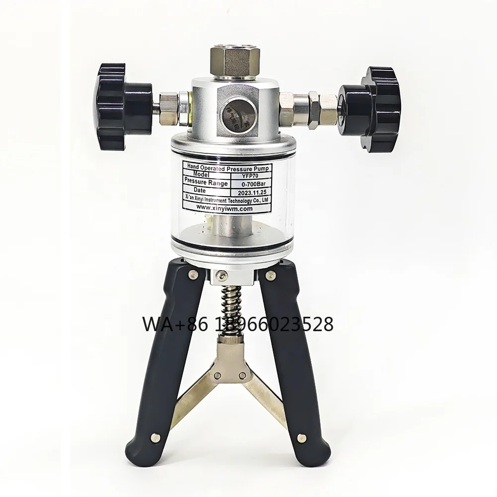 

Hand Pressure Calibration Pump 700Bar Stainless Steel Pressure Gauge Calibrator