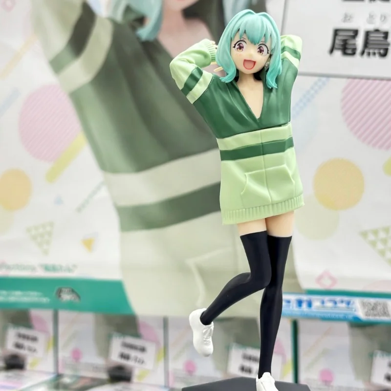 

Genuine Sega Desktop Decorate Collections Otori-Tan & Komaro Michinoku Crazy - Thought Student Council Standing Figure Toys ﻿