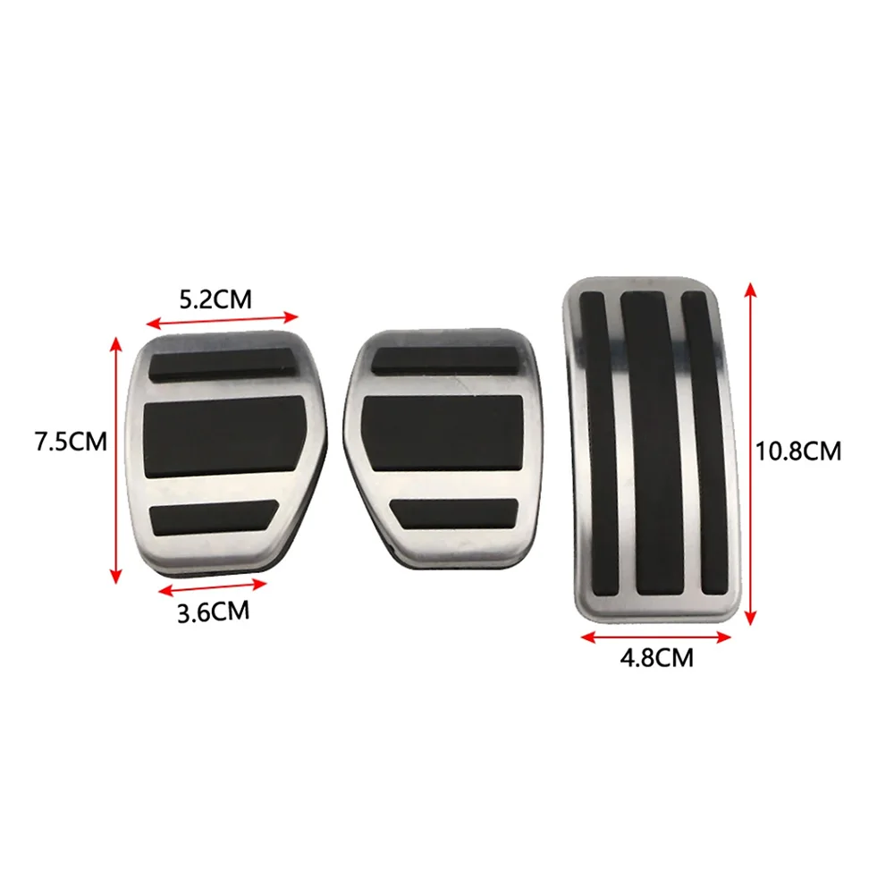 Auto-Pedalabdeckungen für Peugeot 207 301 307 208 2008 308 408 für CITROEN C3 C4 für DS 3 4 6 DS3 DS4 DS6 Zubehör – Detail 5