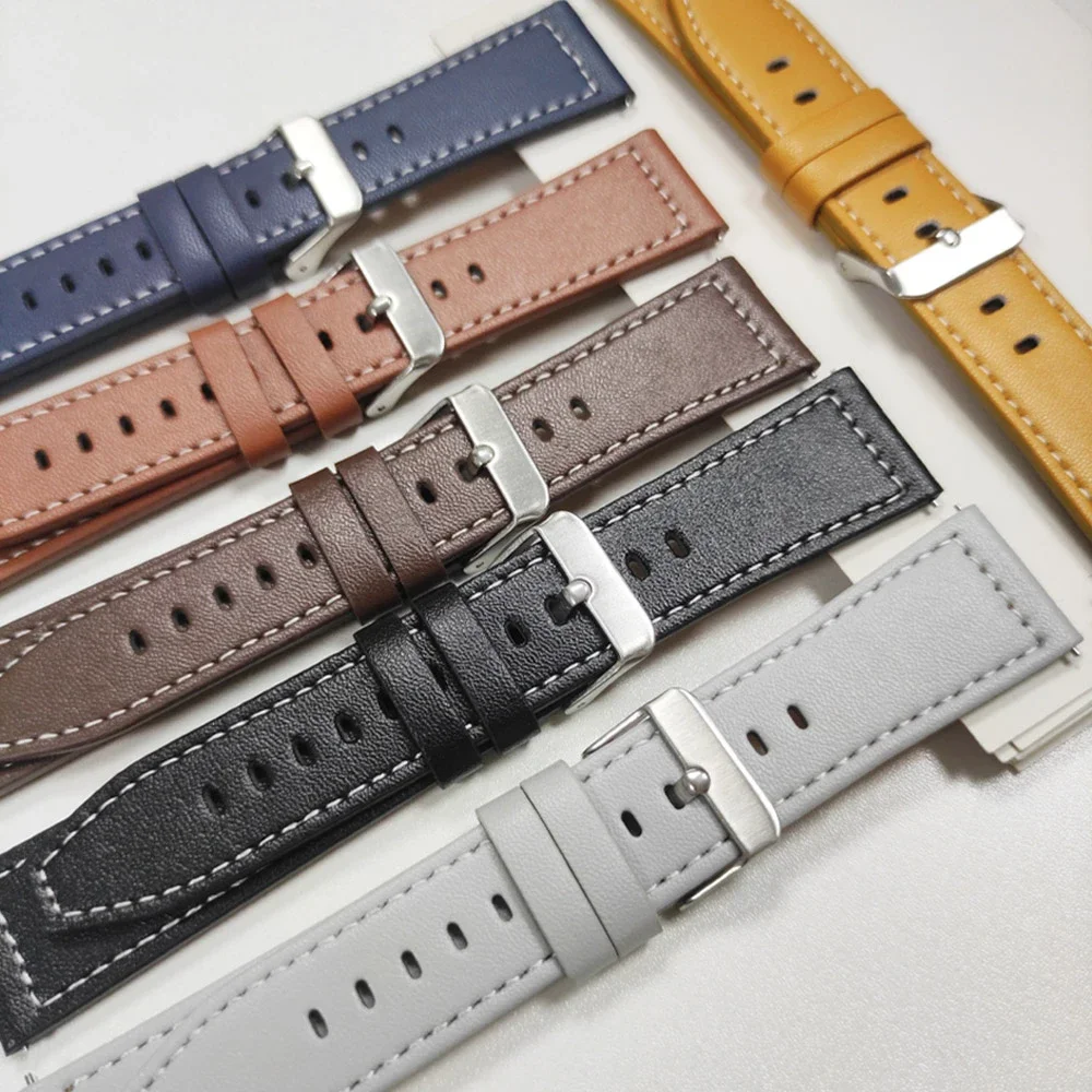 20 22MM Leather Replace Bracelet for COROS Watch PACE 3 2 Casual Strap APEX2 Pro 46mm 42mm Business Bands Smartwatch Accessories