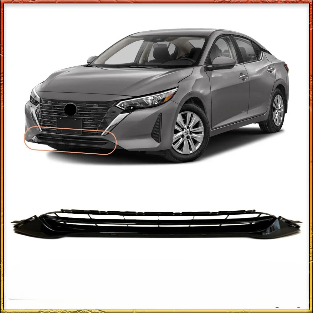 

Car Front Bumper Lower Grille Ventilation Net Body Shell Accessiories 62254-6LY0A For Nissan Sentra 2024-2025