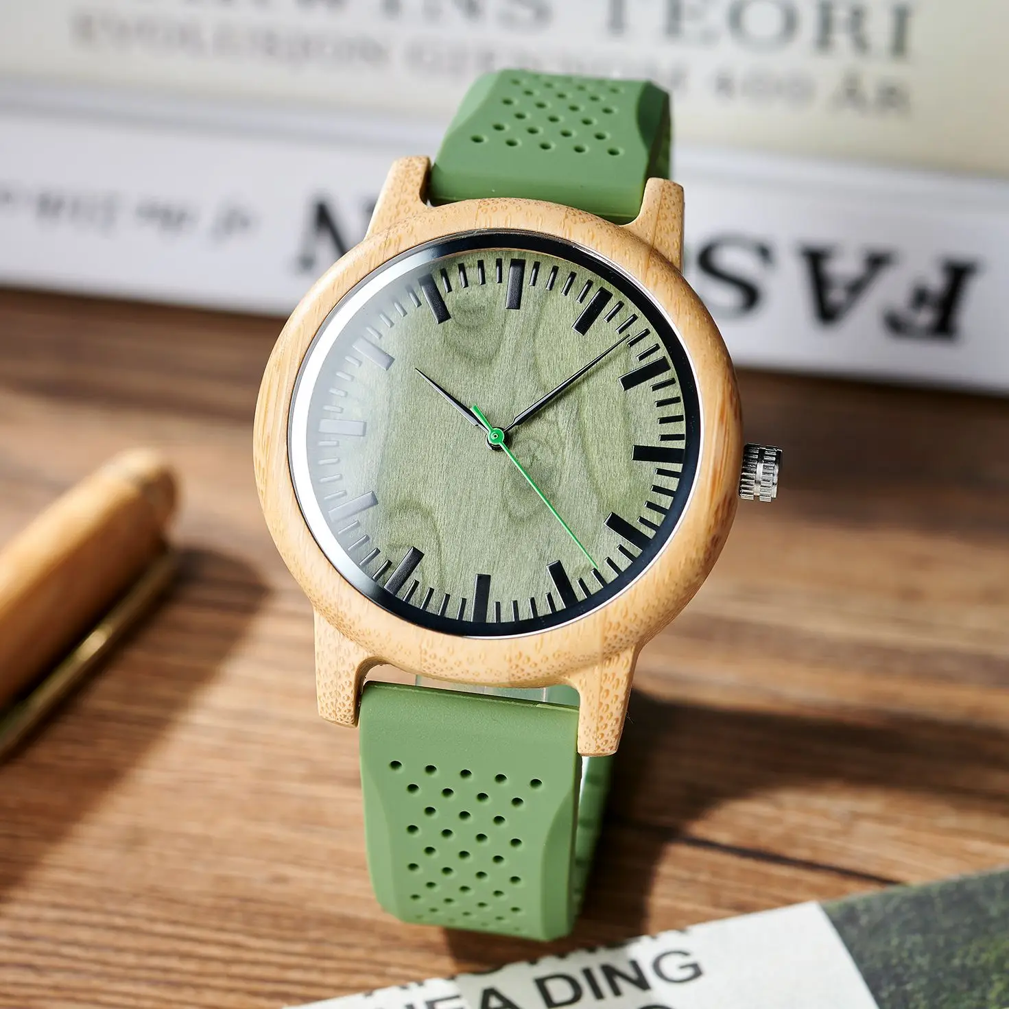 BOBO BIRD Bamboo Watches Men & Women Quartz Watch Gift Box Packing Support Customized Dropshipping