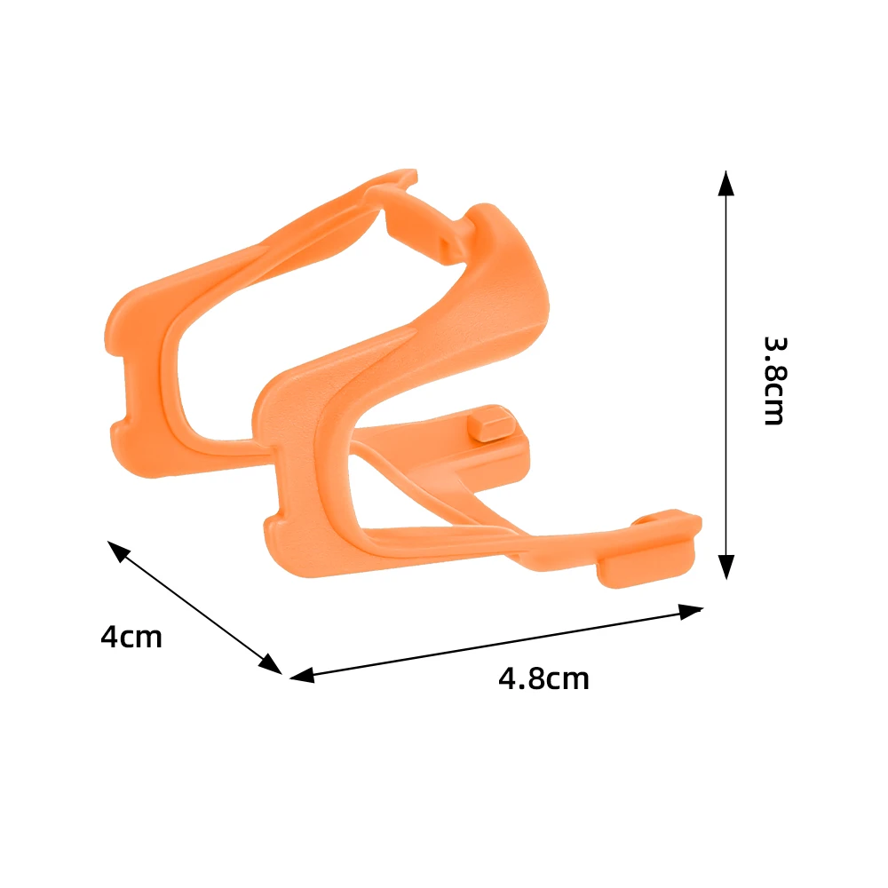 

Lens Bumpers for DJI NEO 2 Collision Protection Shock Absorption Lens Protection Cover Orange Gray