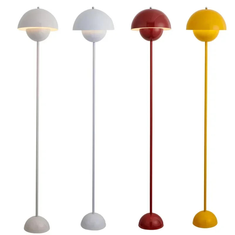 Lampada da terra a LED semplice e moderna in stile crema di alta qualità Lampada da tavolo Lampada da scrivania con lampadina intercambiabile E27 per soggiorno camera da letto