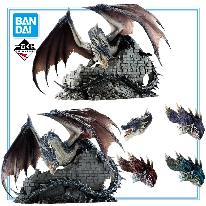 

In Stock Original BANDAI Ichiban Monster Hunter Milaboreas‌ 20Th Anniversary Anime Character Model Collection Toys Gifts