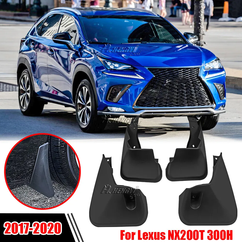 

4X брызговик на крыло, брызговик, черный для Lexus NX 200T NX300H 2018-20