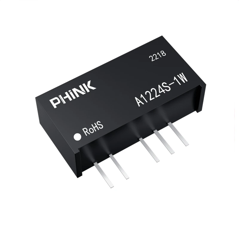 A1224S-1W A1224S-1WR2/R3 Tegangan Konstan 12V untuk Positif dan Negatif 24V Dual Output DC-DC IC Sirkuit Terpadu, Modul