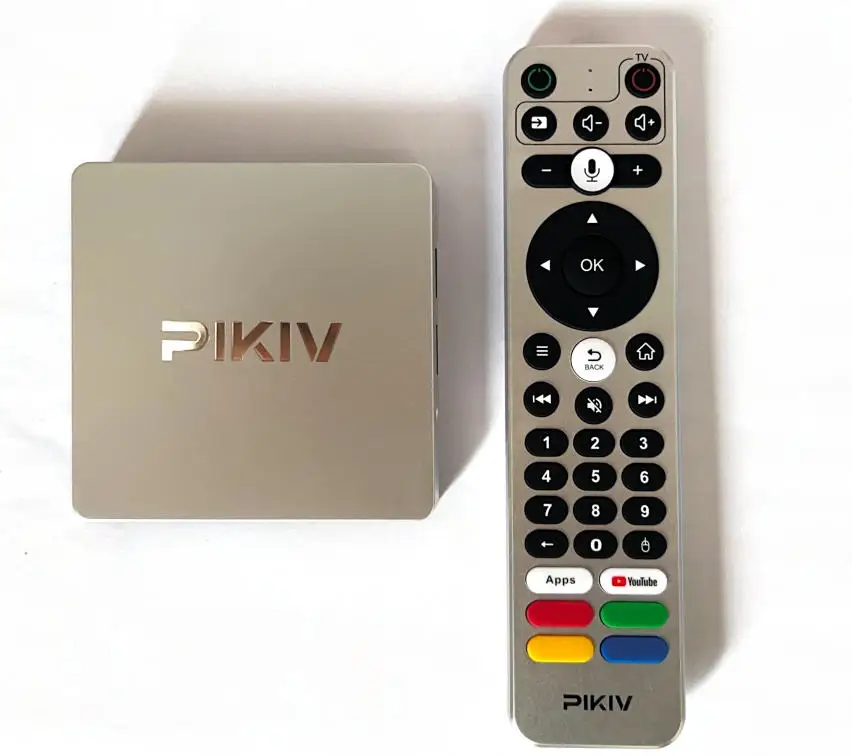 [Genuine]Newest High Quality TV Box PIKIV 7P Plus Android 4K WiFi6 UHD Ultra Stable and Smooth Best Player Bestselling Worldwide