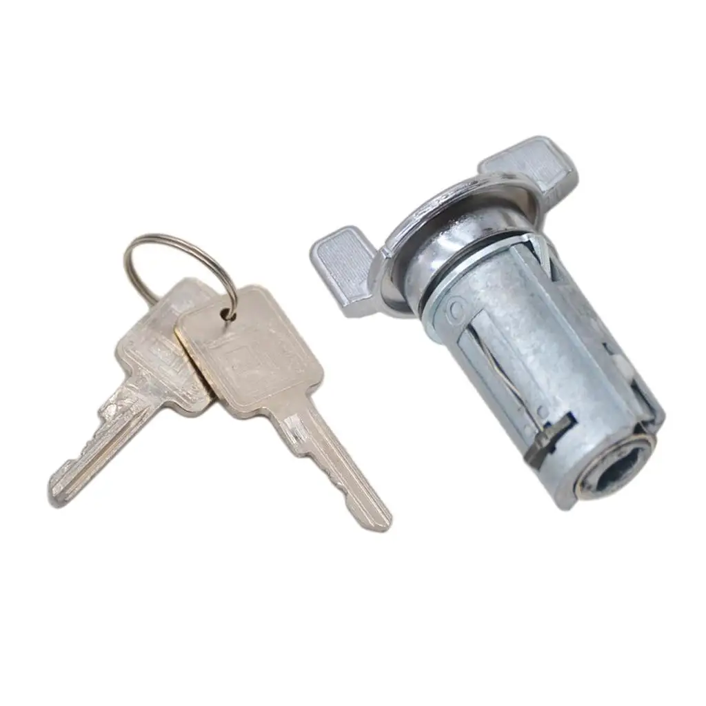 Ignition Switch Lock Cylinder Chrome Alloy Replacement Auto Part Set for GM for chevrolet Front Ignition
