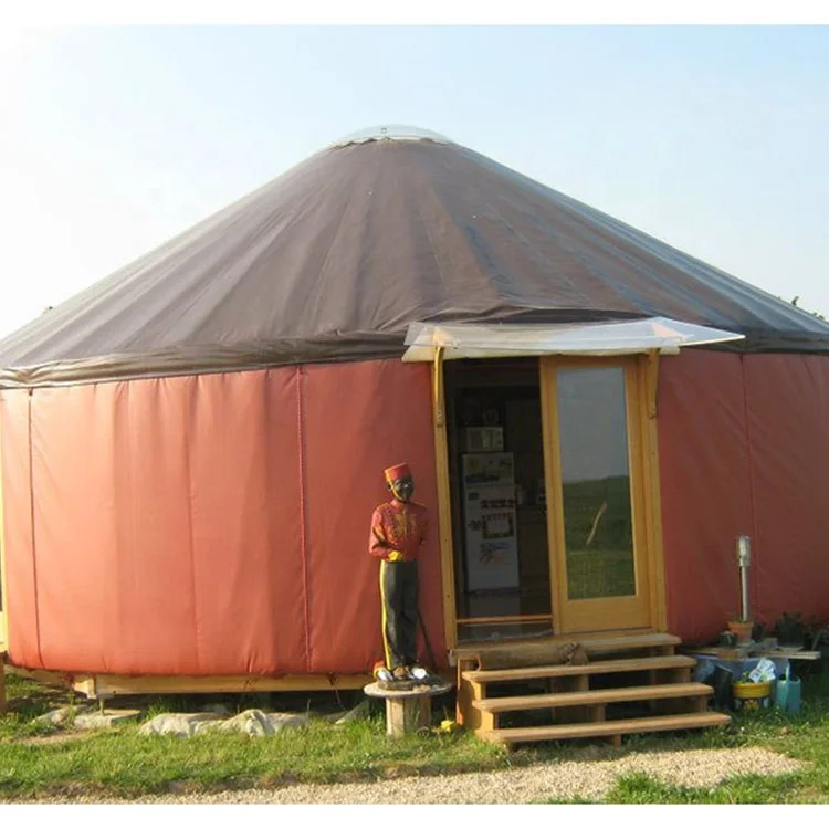 Yurt Mongolian Dome House Z prefabrykowany domowy namiot Yurta