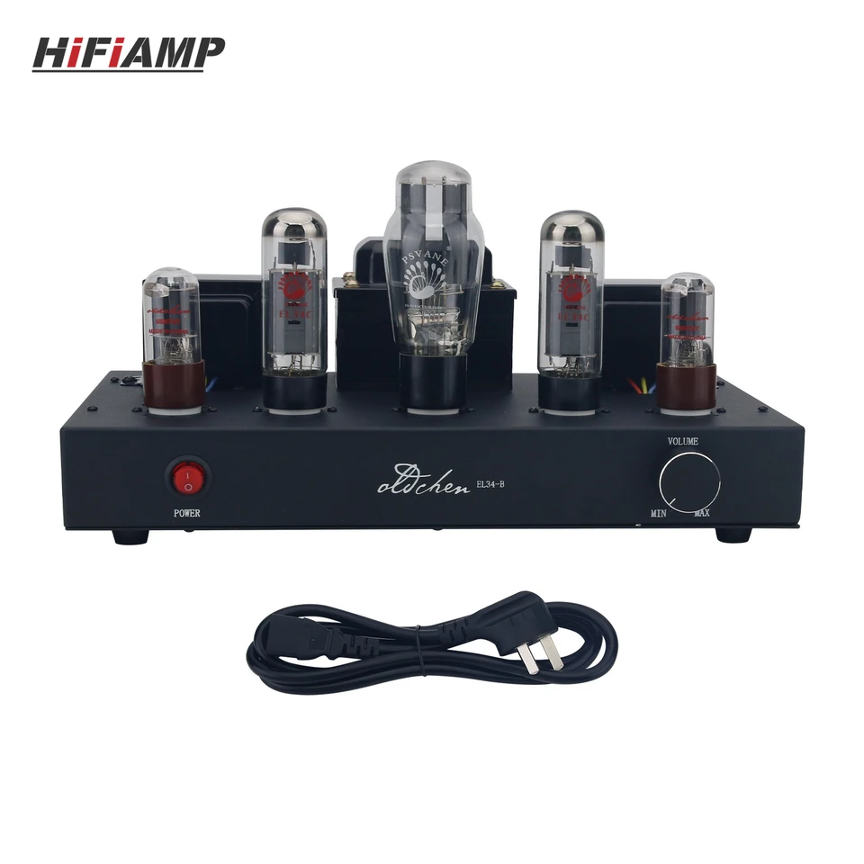 Oldchen EL34-B 真空管アンプ シングルエンド 20Hz-25kHz ハイファイ