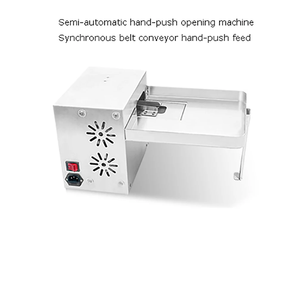Fully Automatic Chestnut Cutting Slitting Machine Chestnut Open Peeling Commercial Electric Chestnut Opening Machine