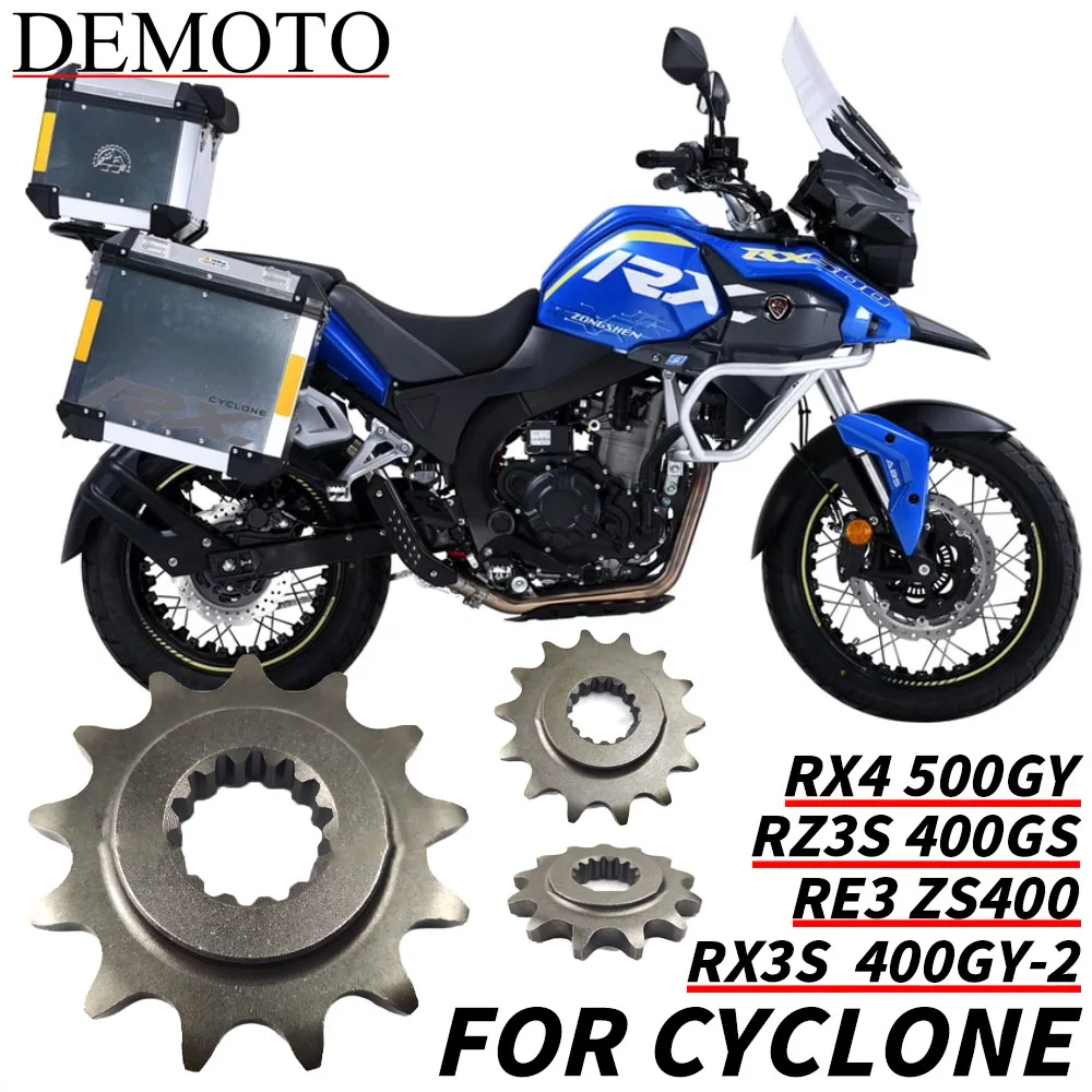 Modification Accessories FOR CYCLONE ZS400GY-2 RX3S RE3 RZ3S RX4 Small Chain Gear Driving Sprocket