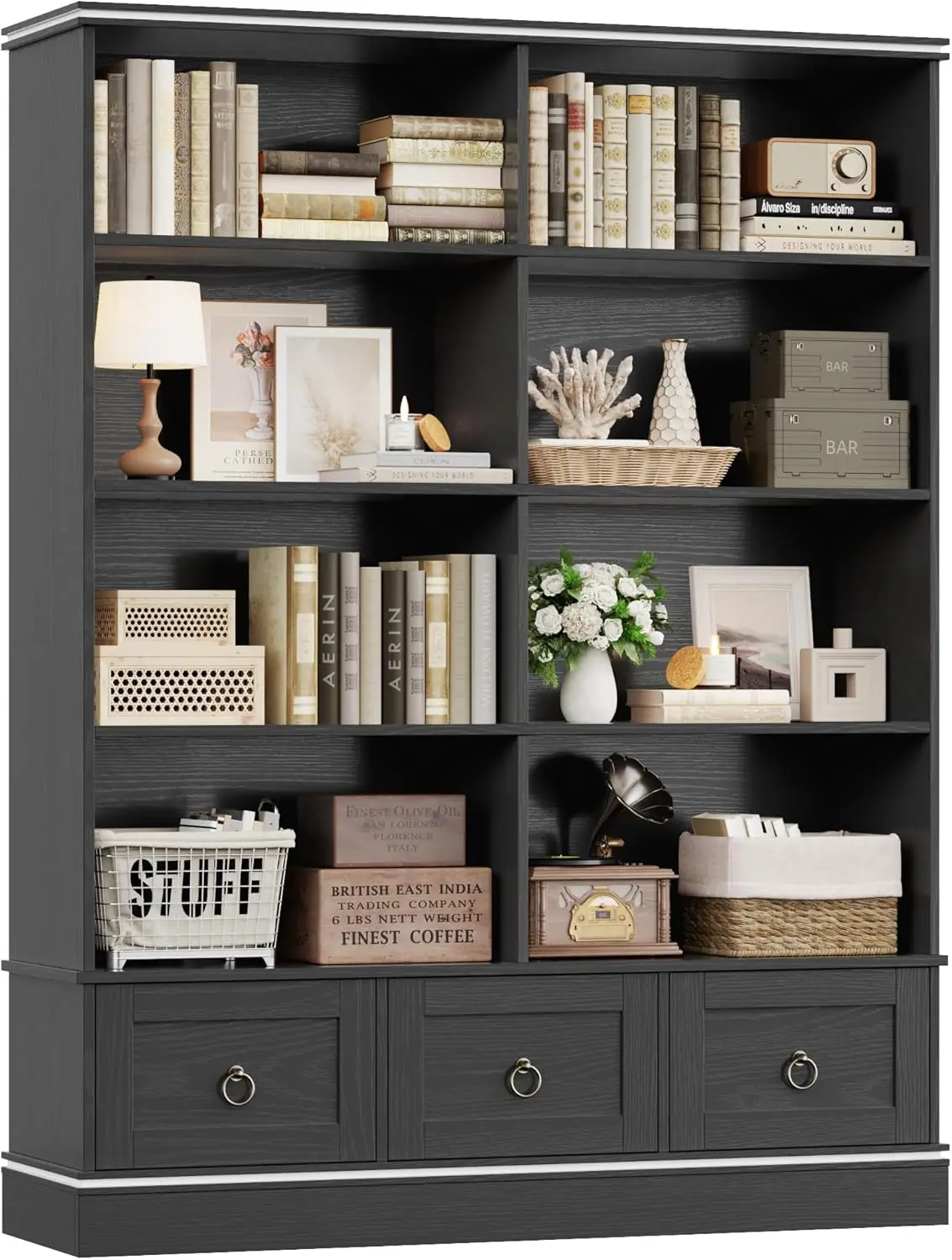 Farmhouse Bookshelf and Bookcase, 47